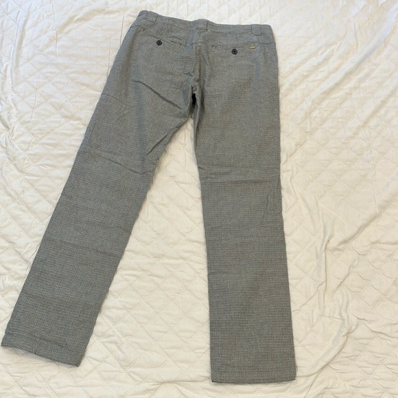 CKS Women’s W32L32.25” tweed like Gray cotton blend Trousers - Picture 8 of 16